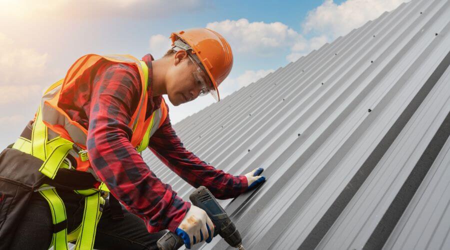 Professional metal roof installation in Marshall, OK